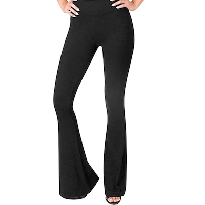 Flare black yoga hot sale pants